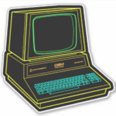 Commodore PET-computer Sticker (Voorkant)