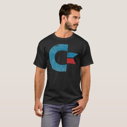 Commodore Retro Classic T-Shirt (Voorkant volledig)