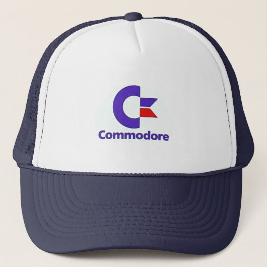 commodore retro trucker hat trucker pet (Voorkant)