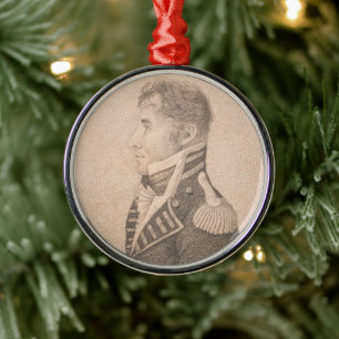 Commodore Stephen Decatur Metalen Ornament
