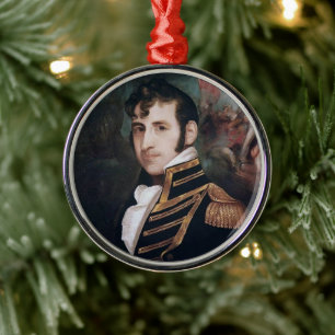 Commodore Stephen Decatur Metalen Ornament