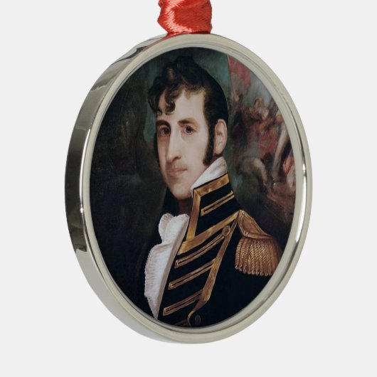 Commodore Stephen Decatur Metalen Ornament (Rechts)