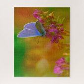 Common Blue Butterfly . Legpuzzel (Verticaal)