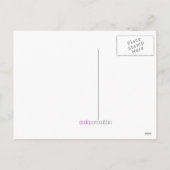 Common blue hyacints easter groet - italiaans feestdagenkaart (Achterkant)