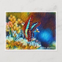 Common Bluebottle ポストカード Briefkaart