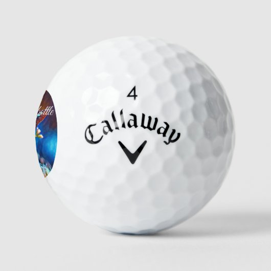 Common Bluebottle Golfballen (Logo)