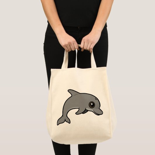 Common Bottlenose Dolphin Tote Bag (Voorkant (product))
