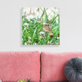 Common BuckeyButterfly Canvas Afdruk (Insitu (Woonkamer))