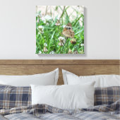 Common BuckeyButterfly Canvas Afdruk (Insitu (Slaapkamer))