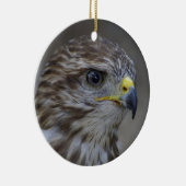 Common Buzzard Portrait Keramisch Ornament (Rechts)