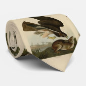 Common Buzzard - van Audubon's Birds of America Stropdas (Opgerold)