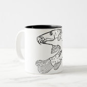 Common Carp Tweekleurige Koffiemok (Voorkant links)