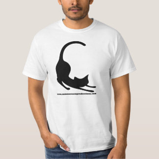 Common Cats Logo Black T-shirt