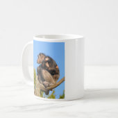 Common Chimpansee Chimp Pan Troglodytes Koffiemok (Voorkant links)