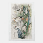 Common Crane, White Stork, Gigantic Crane, Vaak Theedoek (Verticaal)