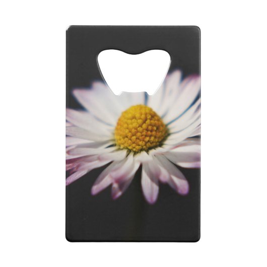 Common Daisy bocna Creditkaart Flessenopener (Voorkant)