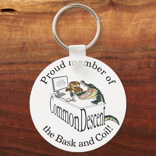 Common Descent Bask & Coil Sleutelhanger (Voorkant)