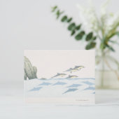 Common Dolphins Briefkaart (Staand voorkant)
