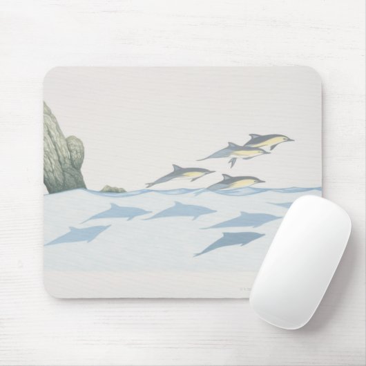 Common Dolphins Muismat (Met muis)