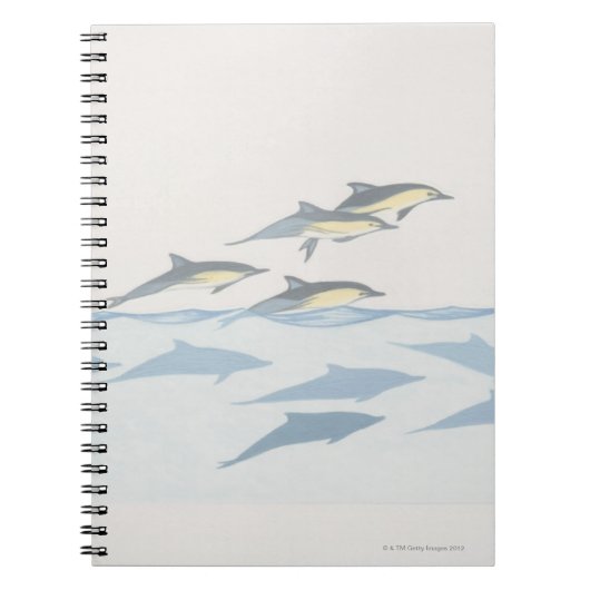 Common Dolphins Notitieboek (Voorkant)