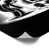 Common Fix My Life Dumbbell Design Grappige Fitnes Poster (Hoek)