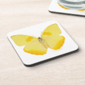 Common Grass Yellow Butterfly Bier Onderzetter (Linkerzijde)