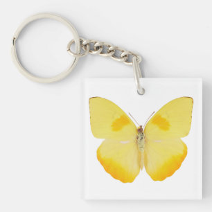 Common Grass Yellow Butterfly Sleutelhanger