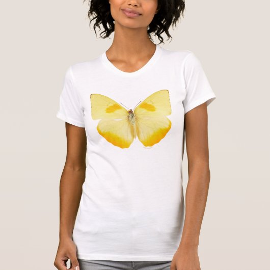 Common Grass Yellow Butterfly T-shirt (Voorkant)