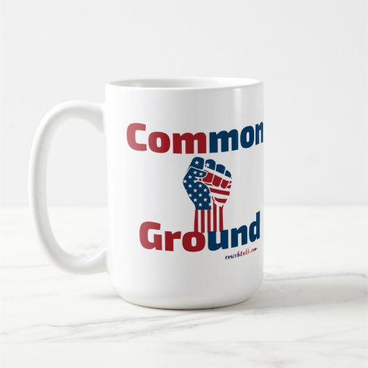 Common Ground Collection Tri-Blend T-shirt Koffiemok (Links)