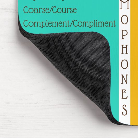 Common Homophones English Spelling Reference Guide Muismat (Hoek)