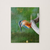 Common Kingfisher Bird Natuur Legpuzzel (Verticaal)