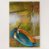 Common Kingfisher Legpuzzel (Verticaal)