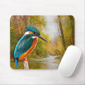 Common Kingfisher Muismat (Met muis)