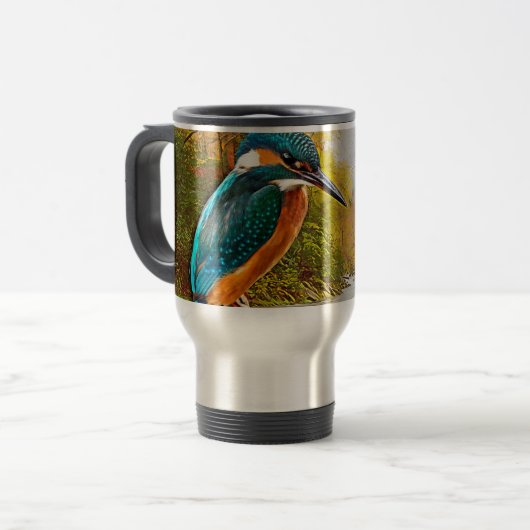 Common Kingfisher Reisbeker (Voorkant links)