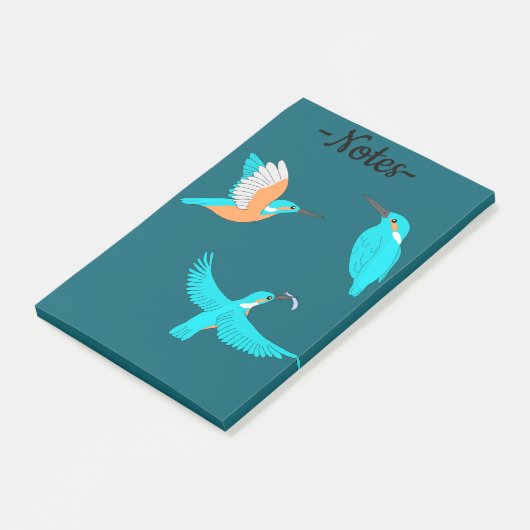 Common Kingfishers Post-it® Notes (Schuin)