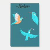 Common Kingfishers Post-it® Notes (Voorkant)