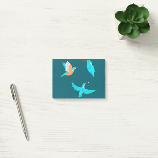 Common Kingfishers Post-it® Notes (Kantoor)