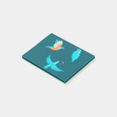 Common Kingfishers Post-it® Notes (Schuin)