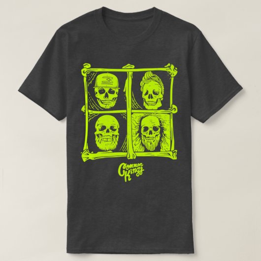 Common Kings Merch Kings Skull T-shirt (Design voorkant)