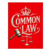 COMMON LAW PERFECT POSTER (Voorkant)
