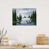 Common Loon Art Prints (Keuken)