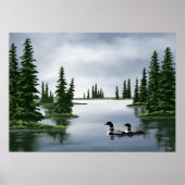 Common Loon Art Prints (Voorkant)