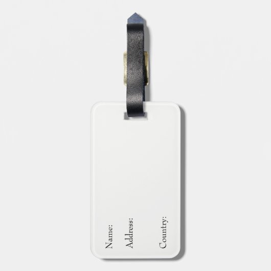 Common Loon Bagagelabel (Achterkant verticaal)