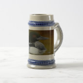 Common Loon Beer Stein, 22 oz Bierpul (Voorkant rechts)