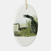 Common Loon by Audubon Keramisch Ornament (Rechts)