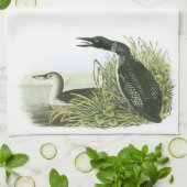 Common Loon by Audubon Theedoek (Gevouwen)