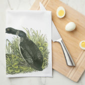 Common Loon by Audubon Theedoek (Quarter Fold)