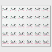 Common Loon Cadeaupapier (Vlak)