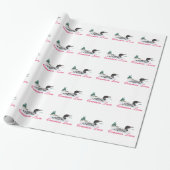 Common Loon Cadeaupapier (Uitgerold)