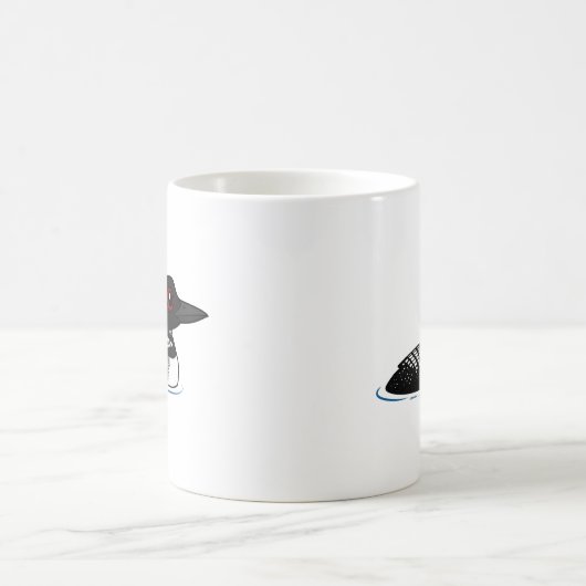 Common Loon, fokvolwassene Magische Mok (Center)